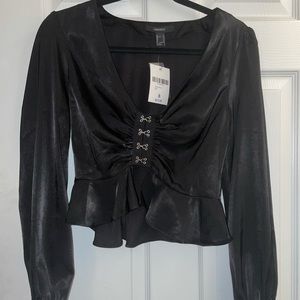 COPY - Forever 21 puff sleeve shirt